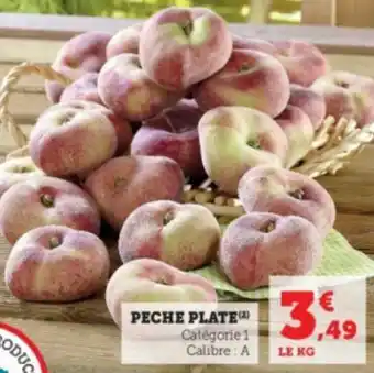 Super U PECHE PLATE(2) offre