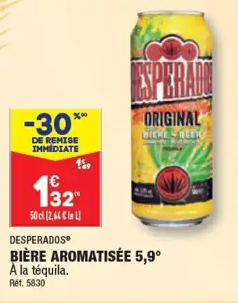 ALDI BIÈRE AROMATISÉE 5,9⁰ offre