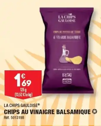 ALDI CHIPS AU VINAIGRE BALSAMIQUE offre