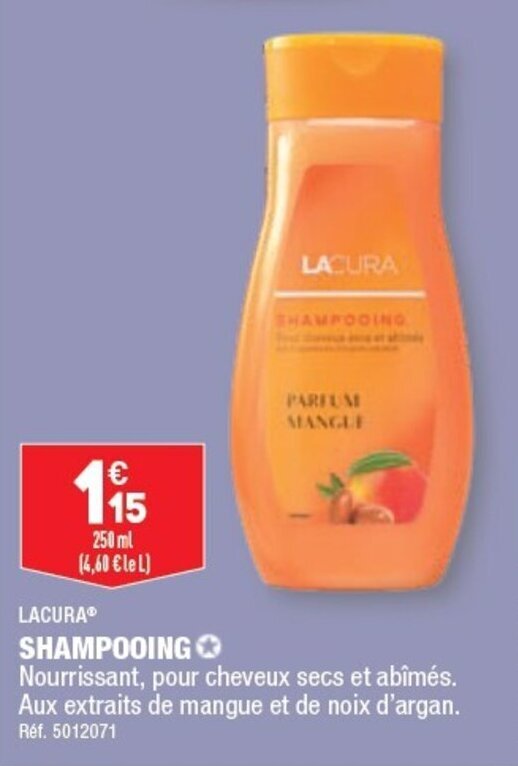 Promo SHAMPOOING chez ALDI