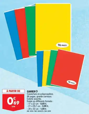 ALDI CAHIER offre