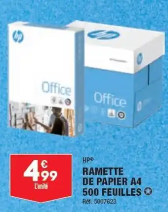 ALDI RAMETTE DE PAPIER A4 500 FEUILLES offre