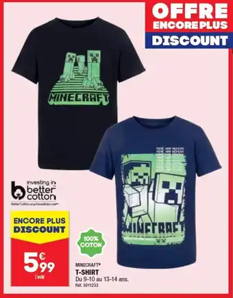 ALDI MINECRAFT® T-SHIRT offre