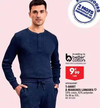 ALDI T-SHIRT À MANCHES LONGUES offre