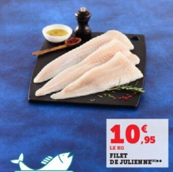 Hyper U FILET DE JULIENNE offre