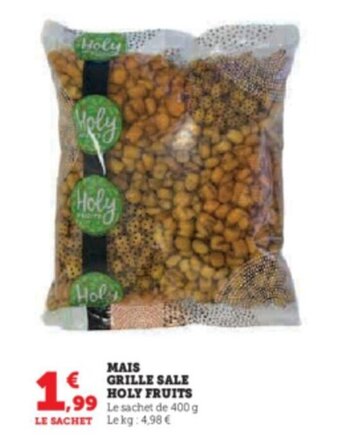 U Express MAIS GRILLE SALE HOLY FRUITS offre