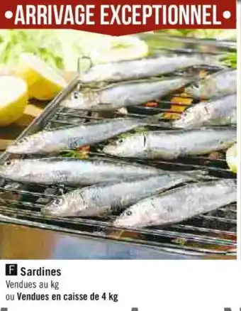 Casino Supermarchés Sardines offre