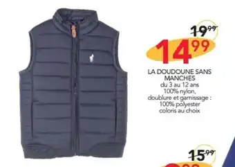 Stokomani LA DOUDOUNE SANS MANCHES offre