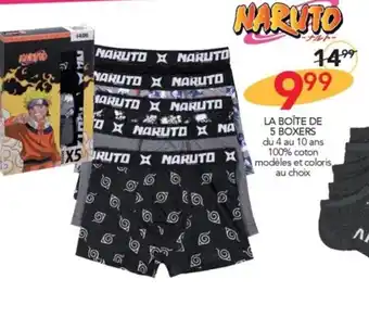 Stokomani LA BOÎTE DE 5 BOXERS offre