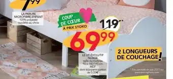 Stokomani LE LIT ÉVOLUTIF NUAGE offre