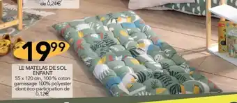 Stokomani LE MATELAS DE SOL ENFANT offre