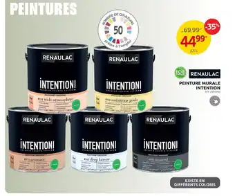 PEINTURE MURALE INTENTION