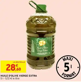 Intermarché Hyper HUILE D'OLIVE VIERGE EXTRA offre