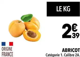 Supeco Abricot offre