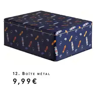 Monoprix Boîte métal offre