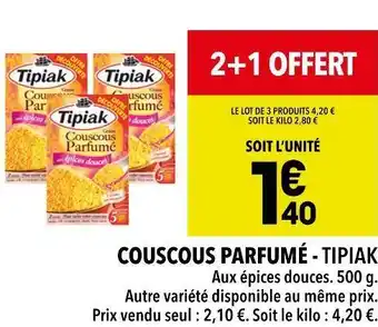 Supeco Tipiak couscous parfumé offre