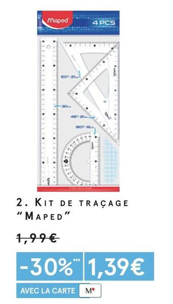 Maped kit de traçage
