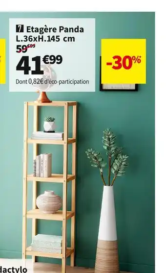 Conforama Etagère 5 niveaux offre