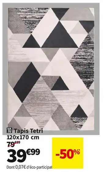 Conforama Tapis tetr offre