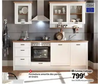 Conforama Cuisine cottage offre