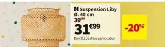 Conforama Suspension liby offre