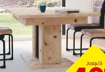 Conforama Table rectangle extensible hawai offre