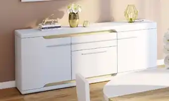 Conforama Buffet 2 portes 6 tiroirs offre