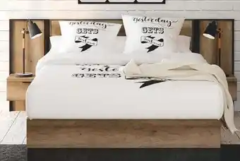 Conforama Lit adulte 140x190 cm offre