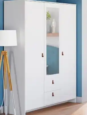 Conforama Armoire 3 portes 2 tiroirs minkee offre