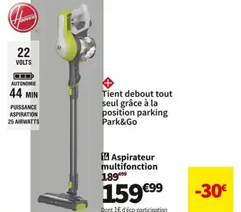 Conforama Hoover aspirateur multifonction hf110h offre