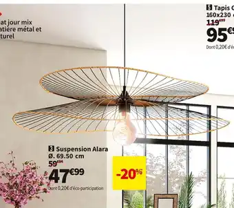 Conforama Suspension alara offre