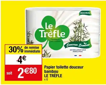 Migros Papier toilette le trèfle offre