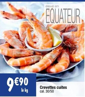 Migros Crevettes cuites offre