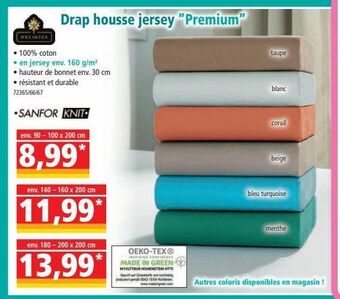 Norma Drap housse jersey premium offre