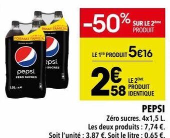 Supeco Pepsi offre