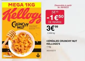 Costco CÉRÉALES CRUNCHY NUT KELLOGG'S offre
