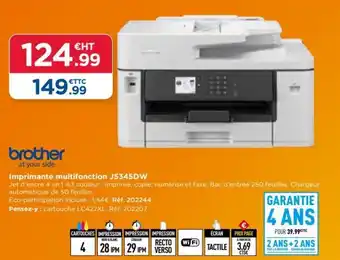Top Office Imprimante multifonction J5345DW offre