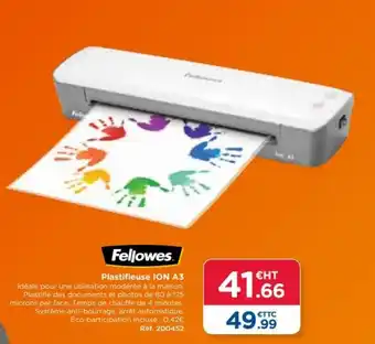 Top Office Plastifieuse ION A3 offre