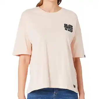 Decathlon T-shirt rose femme superdry boxy offre
