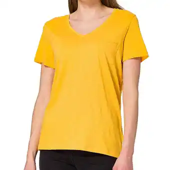 Decathlon T-shirt jaune femme superdry pocket offre