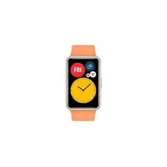 Montre connectée gps cardio running- huawei watch fit orange