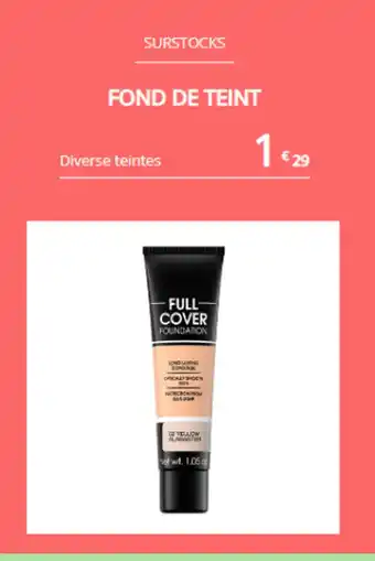 FOND DE TEINT