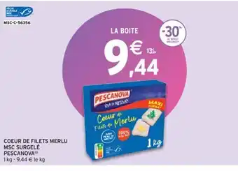 Intermarché COEUR DE FILETS MERLU offre