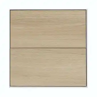 Castorama Bloc porte chêne 2 tiroirs mixxit 33 x 33 cm offre