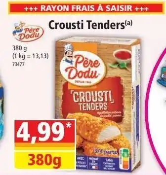 Norma Crousti tenders offre