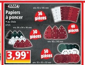 Norma Papier à poncer offre