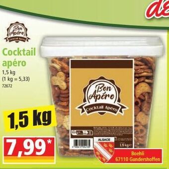 Norma Cocktail àpero offre