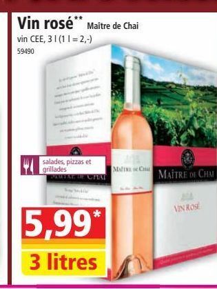Norma Vin rosé offre