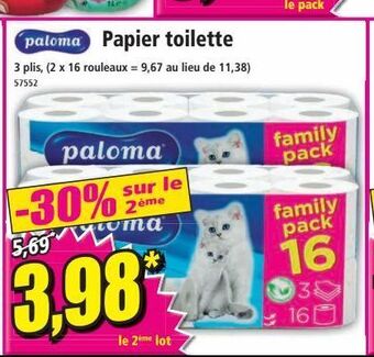 Norma Papier toilette offre