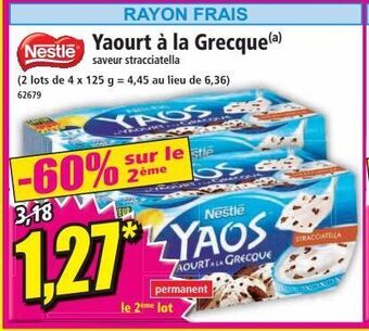 Norma Yaourt à la grecque offre